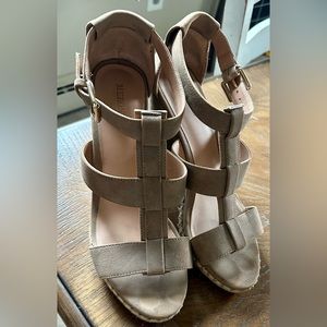 Merona Suede Wedge Sandals